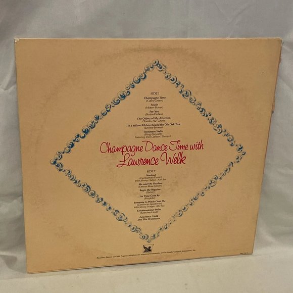 Champagne Dance Time With Lawrence Welk (Vinyl, 1986) Reader's Digest RB4-156-1 - Picture 3 of 10